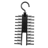 Maxbell Rotated Tie Rack 20 Hooks Rotatable for Bedroom Organization Women Men