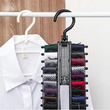 Maxbell Rotated Tie Rack 20 Hooks Rotatable for Bedroom Organization Women Men