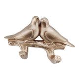 Maxbell Nordic Coat Key Hanger Resin Bird Wall Decorations for Robe Purse Home Aureate
