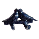 Maxbell Nordic Coat Key Hanger Resin Bird Wall Decorations for Robe Purse Home Black