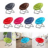 Maxbell Camping Folding Chair Moon Chair Compact for Picnic Outdoor Backpacking grey