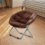 Maxbell Camping Folding Chair Moon Chair Compact for Picnic Outdoor Backpacking coffee