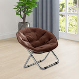 Maxbell Camping Folding Chair Moon Chair Compact for Picnic Outdoor Backpacking coffee