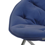 Maxbell Camping Folding Chair Moon Chair Compact for Picnic Outdoor Backpacking dark blue
