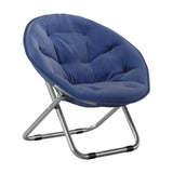 Maxbell Camping Folding Chair Moon Chair Compact for Picnic Outdoor Backpacking dark blue