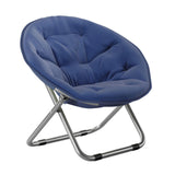 Maxbell Camping Folding Chair Moon Chair Compact for Picnic Outdoor Backpacking dark blue