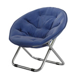 Maxbell Camping Folding Chair Moon Chair Compact for Picnic Outdoor Backpacking dark blue