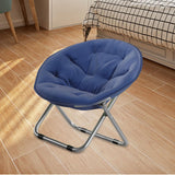 Maxbell Camping Folding Chair Moon Chair Compact for Picnic Outdoor Backpacking dark blue