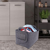 Maxbell Toy Storage Box Clothes Sundries Bin Multifunctional Home Decor with Handles