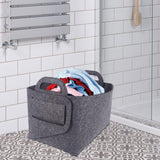 Maxbell Toy Storage Box Clothes Sundries Bin Multifunctional Home Decor with Handles