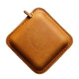 Maxbell Soft Retractable Measuring Tapes PU Leather Handmade Accurate for Nursing Brown