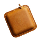 Maxbell Soft Retractable Measuring Tapes PU Leather Handmade Accurate for Nursing Brown