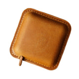 Maxbell Soft Retractable Measuring Tapes PU Leather Handmade Accurate for Nursing Brown