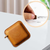 Maxbell Soft Retractable Measuring Tapes PU Leather Handmade Accurate for Nursing Brown