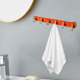 Maxbell Key Holder Home Decor Clothes Hanger Wall Mounted for Hat Orange