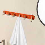 Maxbell Key Holder Home Decor Clothes Hanger Wall Mounted for Hat Orange