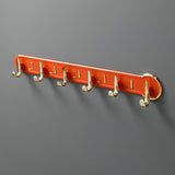 Maxbell Key Holder Home Decor Clothes Hanger Wall Mounted for Hat Orange