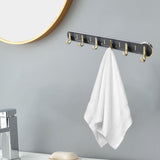 Maxbell Key Holder Home Decor Clothes Hanger Wall Mounted for Hat gray