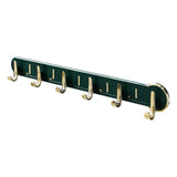 Maxbell Key Holder Home Decor Clothes Hanger Wall Mounted for Hat Green