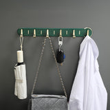 Maxbell Key Holder Home Decor Clothes Hanger Wall Mounted for Hat Green