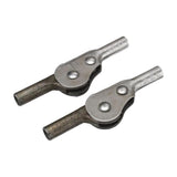 Maxbell 2x Sofa Hinge 180 degrees 5 Level Steps Hardware Accessory for Beach Chairs