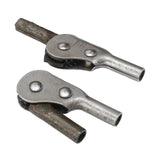 Maxbell 2x Sofa Hinge 180 degrees 5 Level Steps Hardware Accessory for Beach Chairs