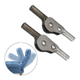 Maxbell 2x Sofa Hinge 180 degrees 5 Level Steps Hardware Accessory for Beach Chairs