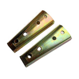 Maxbell 2 Pieces 12cm Furniture Bed Buckle Insert Connector Hinge Sofa Fixing Bolt