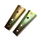 Maxbell 2 Pieces 12cm Furniture Bed Buckle Insert Connector Hinge Sofa Fixing Bolt