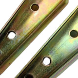 Maxbell 2 Pieces 12cm Furniture Bed Buckle Insert Connector Hinge Sofa Fixing Bolt