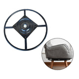 Maxbell 24inch Furniture Couch Sofa Rings Base Circle 360 Turntable Free Rotation