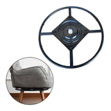 Maxbell 24inch Furniture Couch Sofa Rings Base Circle 360 Turntable Free Rotation