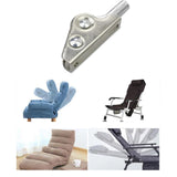 Maxbell Folding Sofa Hinge 5 Gear Steps Steel Iron for Sofa Seat Deck Chair Bed