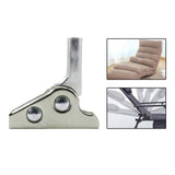 Maxbell Folding Sofa Hinge 5 Gear Steps Steel Iron for Sofa Seat Deck Chair Bed