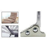 Maxbell Folding Sofa Hinge 5 Gear Steps Steel Iron for Sofa Seat Deck Chair Bed