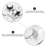 Maxbell Sectional Sofa Connector Metal Connector Rotatable for Sofa Tool Accessory