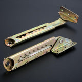 Maxbell 2Pcs Sofa Lifting Hinge Angle Adjustment Hinge Ratchet for Drawing Board 7 Gears