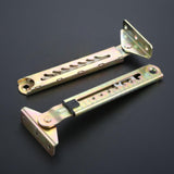 Maxbell 2Pcs Sofa Lifting Hinge Angle Adjustment Hinge Ratchet for Drawing Board 7 Gears