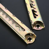 Maxbell 2Pcs Sofa Lifting Hinge Angle Adjustment Hinge Ratchet for Drawing Board 7 Gears