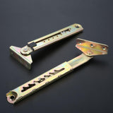 Maxbell 2Pcs Sofa Lifting Hinge Angle Adjustment Hinge Ratchet for Drawing Board 7 Gears