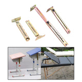Maxbell 2Pcs Sofa Lifting Hinge Angle Adjustment Hinge Ratchet for Drawing Board 7 Gears