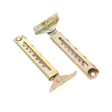 Maxbell 2Pcs Sofa Lifting Hinge Angle Adjustment Hinge Ratchet for Drawing Board 7 Gears