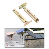 Maxbell 2Pcs Sofa Lifting Hinge Angle Adjustment Hinge Ratchet for Drawing Board 7 Gears