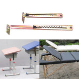 Maxbell 2Pcs Sofa Lifting Hinge Angle Adjustment Hinge Ratchet for Drawing Board 10 Gear