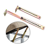 Maxbell 2Pcs Sofa Lifting Hinge Angle Adjustment Hinge Ratchet for Drawing Board 10 Gear
