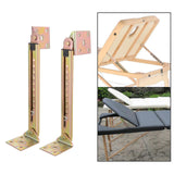 Maxbell iron Angle Lifting Rod Desktop Hinge Pneumatic Support for Bed Cabinet Door