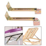Maxbell iron Angle Lifting Rod Desktop Hinge Pneumatic Support for Bed Cabinet Door