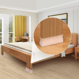 Maxbell 4x Chair Feet Pad Mute Home Decor Rectangular for Sofa Accessory White