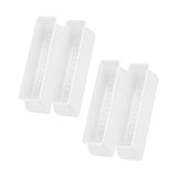 Maxbell 4x Chair Feet Pad Mute Home Decor Rectangular for Sofa Accessory White