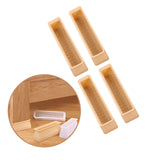 Maxbell 4x Chair Feet Pad Mute Home Decor Rectangular for Sofa Accessory Yellow